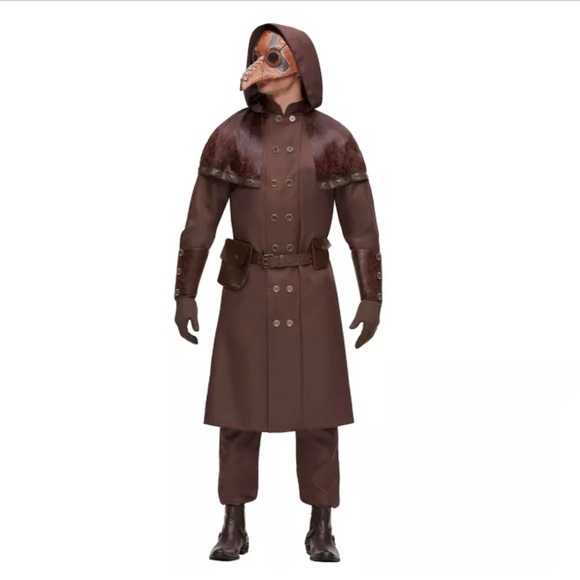 Medieval Plague Doctor Halloween Costume Adult Small-Medium - Picture 1 of 16